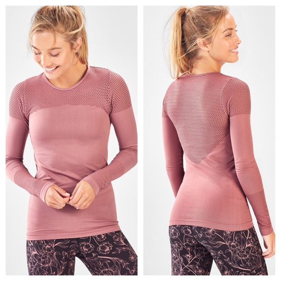 Fabletics Tops - Fabletics Musetta Seamless Long Sleeve Top